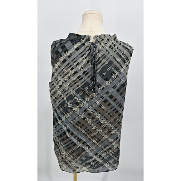 Cabi MInimalist Abstract Whimsigoth Sleeveless Blouse - Picture 3 of 5